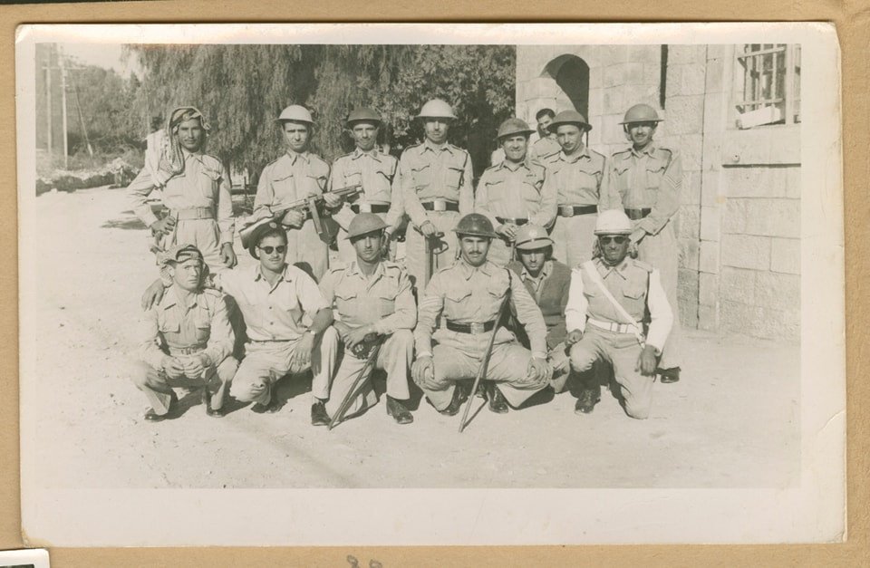 Group Photos of Jordanian Police Members, 1949