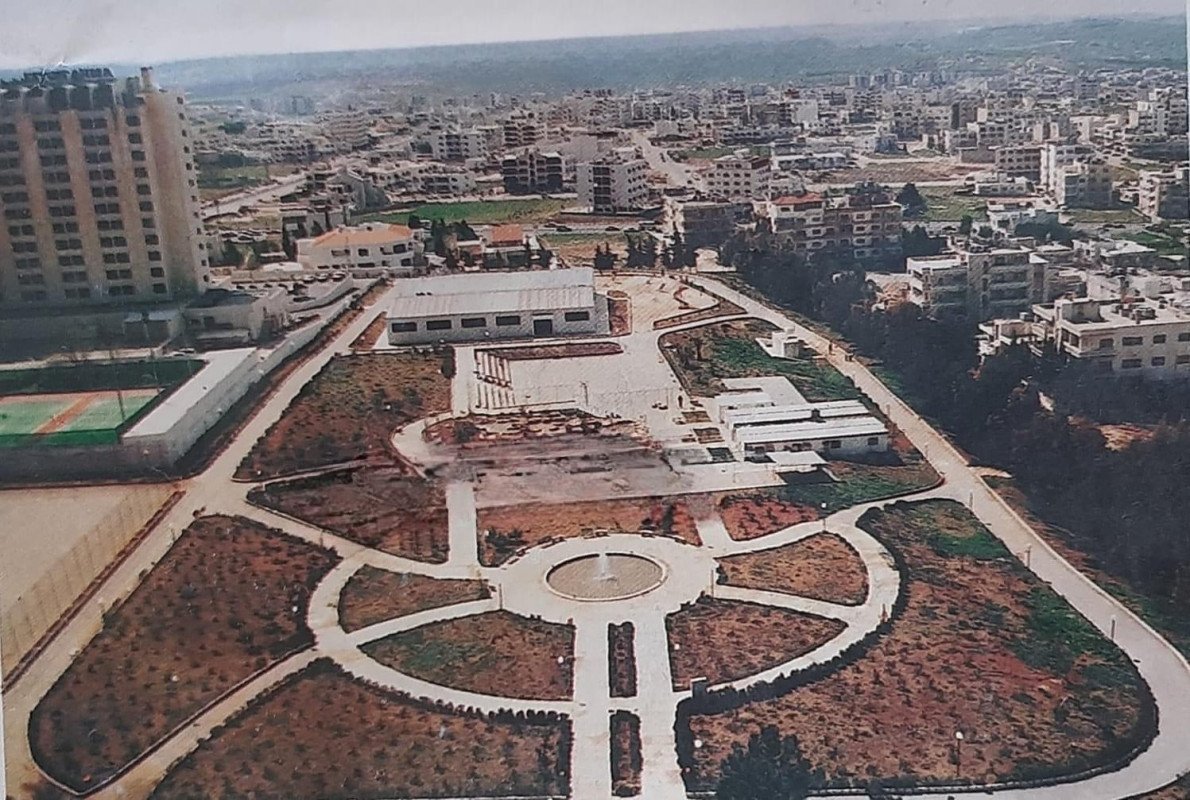 حديقة فندق عمرة عام 1991